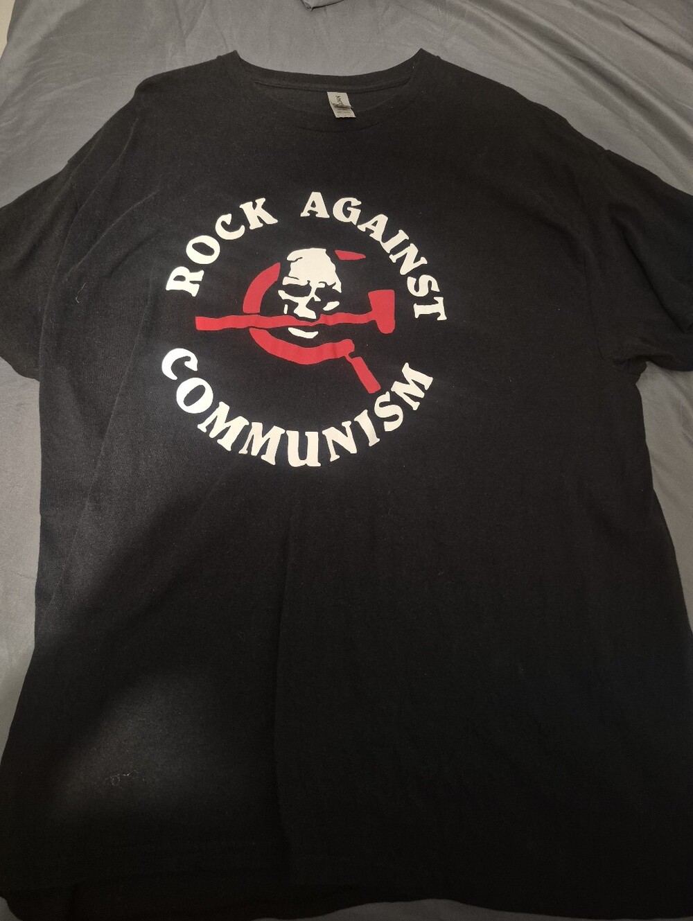 Rock Against Communism Black Graphic Tee